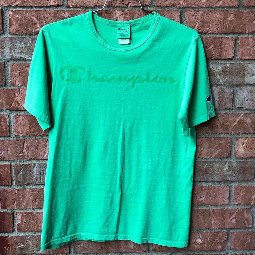 Green champion tee